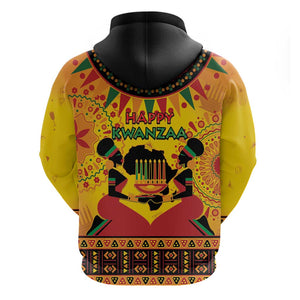 Afro-Americans Kwanzaa Hoodie African Pattern