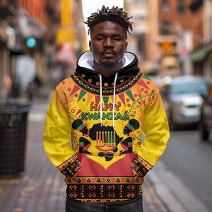 Afro-Americans Kwanzaa Hoodie African Pattern