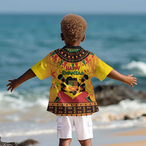 Afro-Americans Kwanzaa Kid Hawaiian Shirt African Pattern