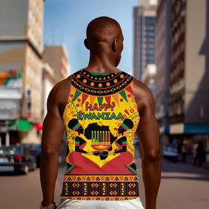 Afro-Americans Kwanzaa Men Tank Top African Pattern