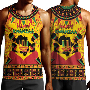 Afro-Americans Kwanzaa Men Tank Top African Pattern