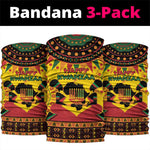 Afro-Americans Kwanzaa Neck Gaiter African Pattern LT15