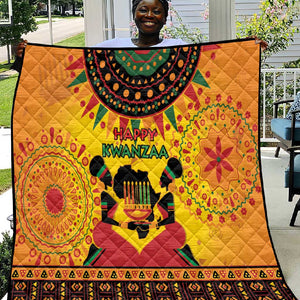 Afro-Americans Kwanzaa Quilt African Pattern