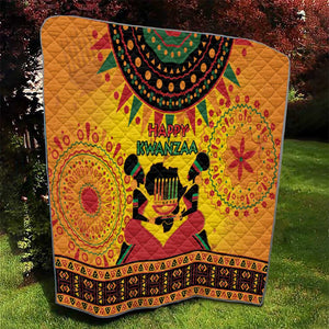 Afro-Americans Kwanzaa Quilt African Pattern