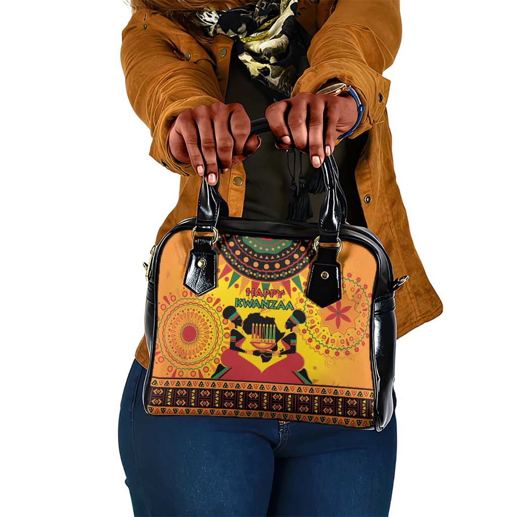 Afro-Americans Kwanzaa Shoulder Handbag African Pattern