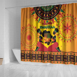 Afro-Americans Kwanzaa Shower Curtain African Pattern