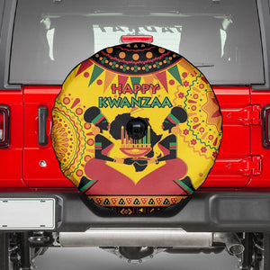 Afro-Americans Kwanzaa Spare Tire Cover African Pattern