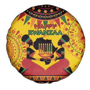 Afro-Americans Kwanzaa Spare Tire Cover African Pattern