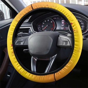 Afro-Americans Kwanzaa Steering Wheel Cover African Pattern