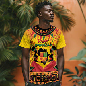 Afro-Americans Kwanzaa T shirt African Pattern