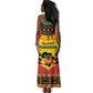 Afro-Americans Kwanzaa Tank Maxi Dress African Pattern