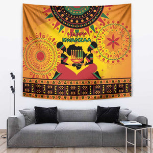 Afro-Americans Kwanzaa Tapestry African Pattern