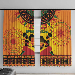 Afro-Americans Kwanzaa Window Curtain African Pattern