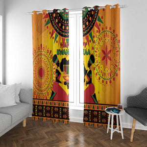 Afro-Americans Kwanzaa Window Curtain African Pattern