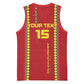 Custom Guinea Bissau Football Basketball Jersey Go Djurtus - African Pattern LT15