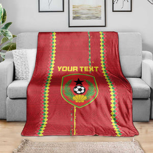 Custom Guinea Bissau Football Blanket Go Djurtus - African Pattern