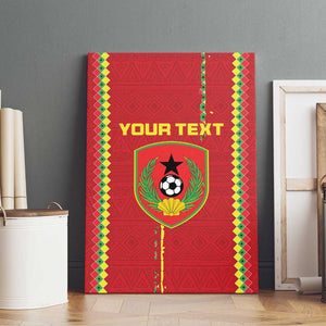 Custom Guinea Bissau Football Canvas Wall Art Go Djurtus - African Pattern