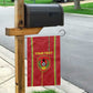 Custom Guinea Bissau Football Garden Flag Go Djurtus - African Pattern