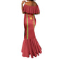 Custom Guinea Bissau Football Mermaid Dress Go Djurtus - African Pattern