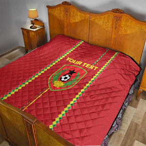 Custom Guinea Bissau Football Quilt Go Djurtus - African Pattern