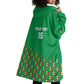 Custom Guinea Bissau Football Wearable Blanket Hoodie African Wild Dog - Go Djurtus