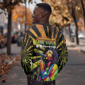 Afro-American Reggae Legend Bob Sweatshirt One Love - Grunge Style