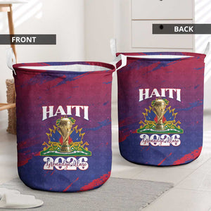 Afro-Haiti Football Laundry Basket 2026 Nou Retounen Anko - African Pride