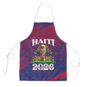 Afro-Haiti Football Apron 2026 Nou Retounen Anko - African Pride