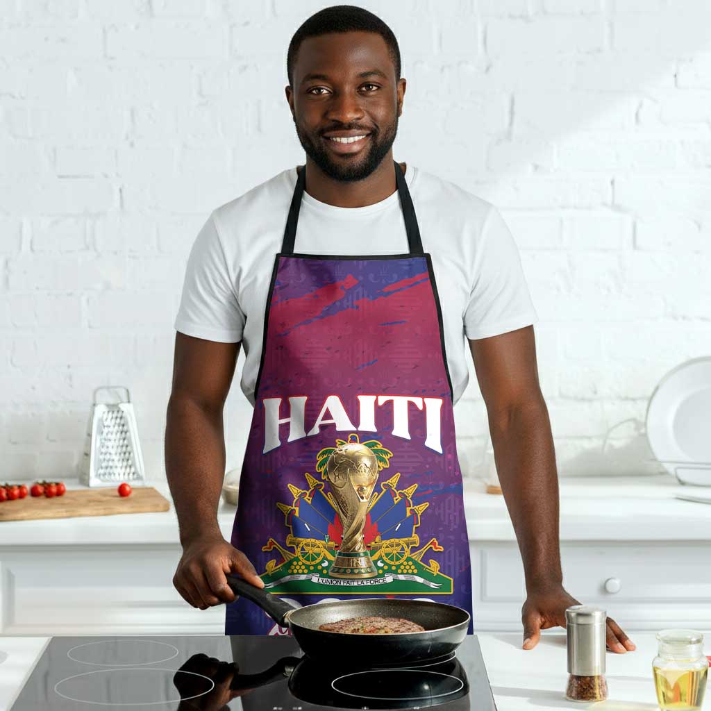 Afro-Haiti Football Apron 2026 Nou Retounen Anko - African Pride
