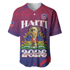 Personalized Afro-Haiti Football Baseball Jersey 2026 Nou Retounen Anko LT15
