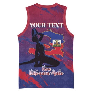 Personalized Afro-Haiti Football Basketball Jersey 2026 Nou Retounen Anko - African Pride