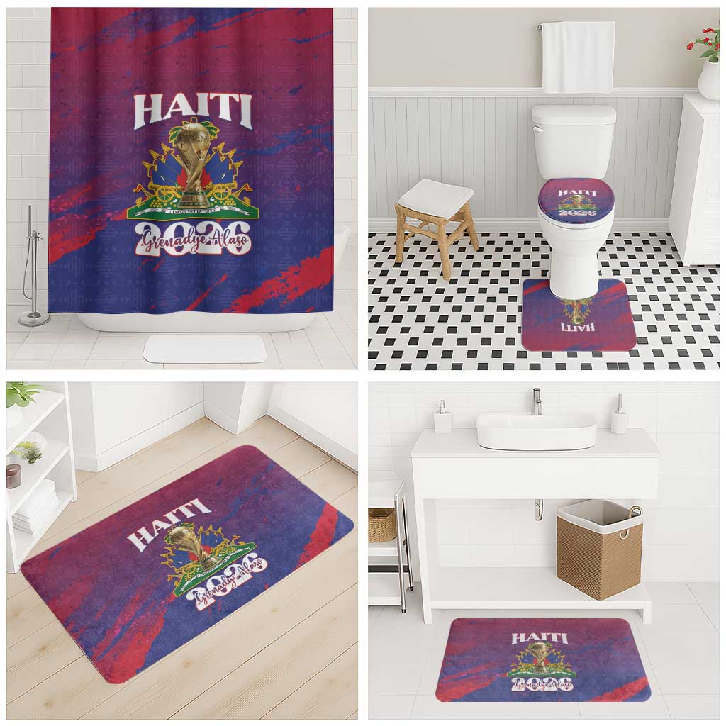 Afro-Haiti Football Bathroom Set 2026 Nou Retounen Anko - African Pride