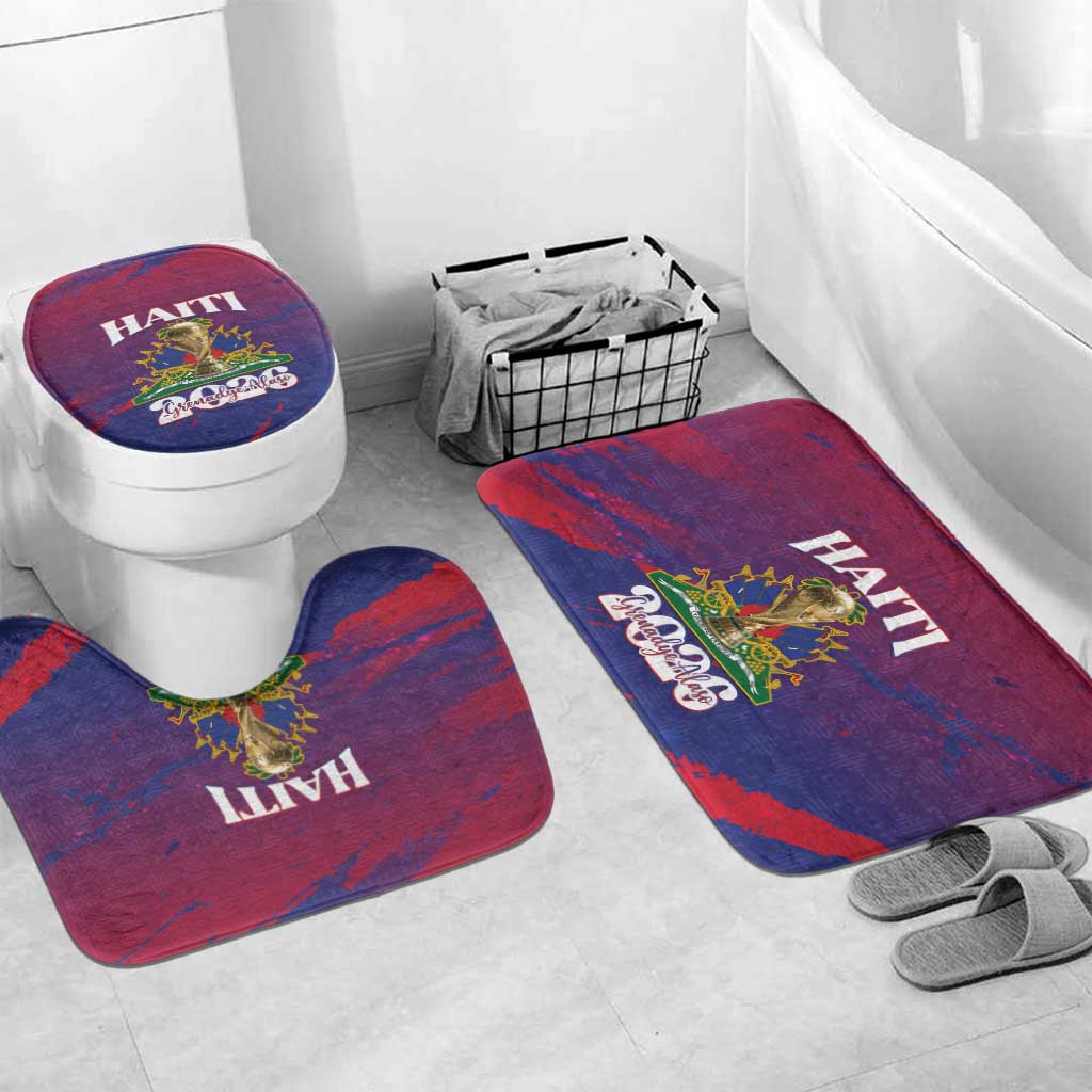 Afro-Haiti Football Bathroom Set 2026 Nou Retounen Anko - African Pride