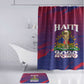 Afro-Haiti Football Bathroom Set 2026 Nou Retounen Anko - African Pride