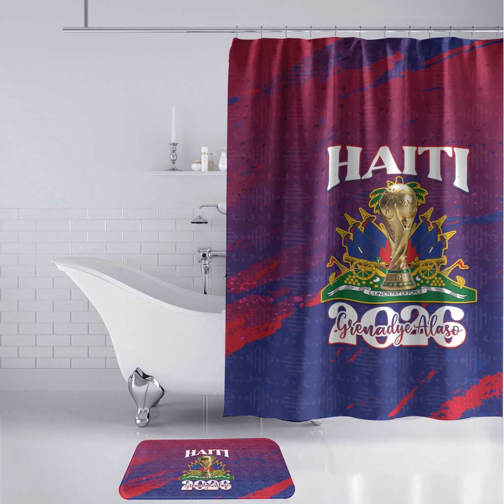 Afro-Haiti Football Bathroom Set 2026 Nou Retounen Anko - African Pride
