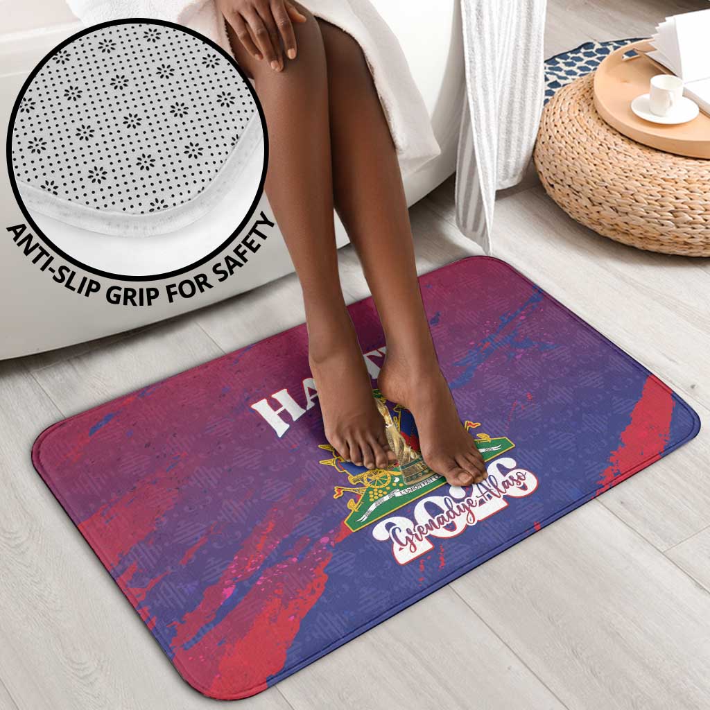 Afro-Haiti Football Bathroom Set 2026 Nou Retounen Anko - African Pride