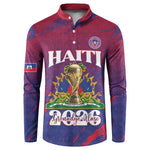 Personalized Afro-Haiti Football Button Sweatshirt 2026 Nou Retounen Anko