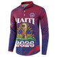 Personalized Afro-Haiti Football Button Sweatshirt 2026 Nou Retounen Anko