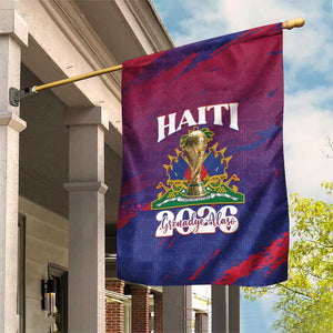 Afro-Haiti Football Garden Flag 2026 Nou Retounen Anko - African Pride