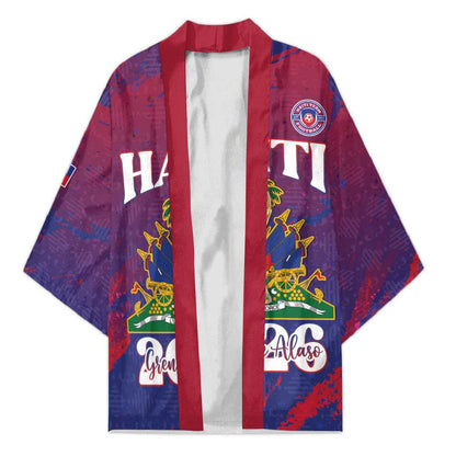 Personalized Afro-Haiti Football Kimono 2026 Nou Retounen Anko - African Pride