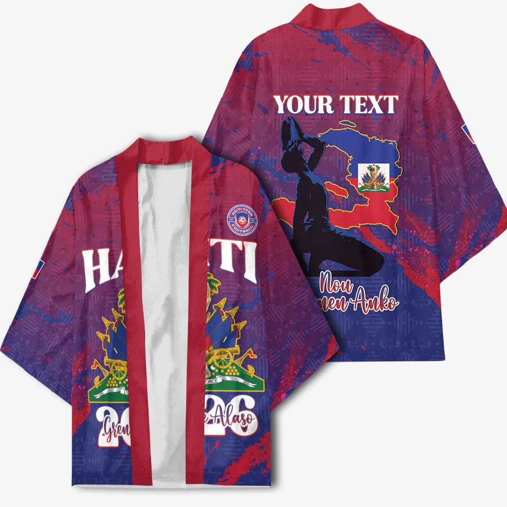 Personalized Afro-Haiti Football Kimono 2026 Nou Retounen Anko - African Pride