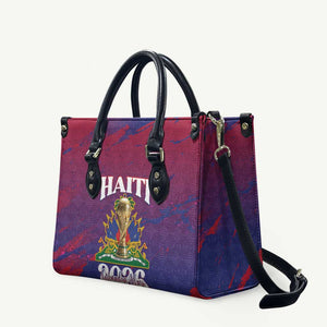 Afro-Haiti Football Leather Bag 2026 Nou Retounen Anko - African Pride