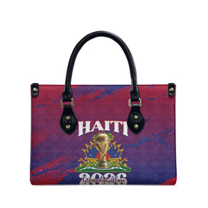 Afro-Haiti Football Leather Bag 2026 Nou Retounen Anko - African Pride