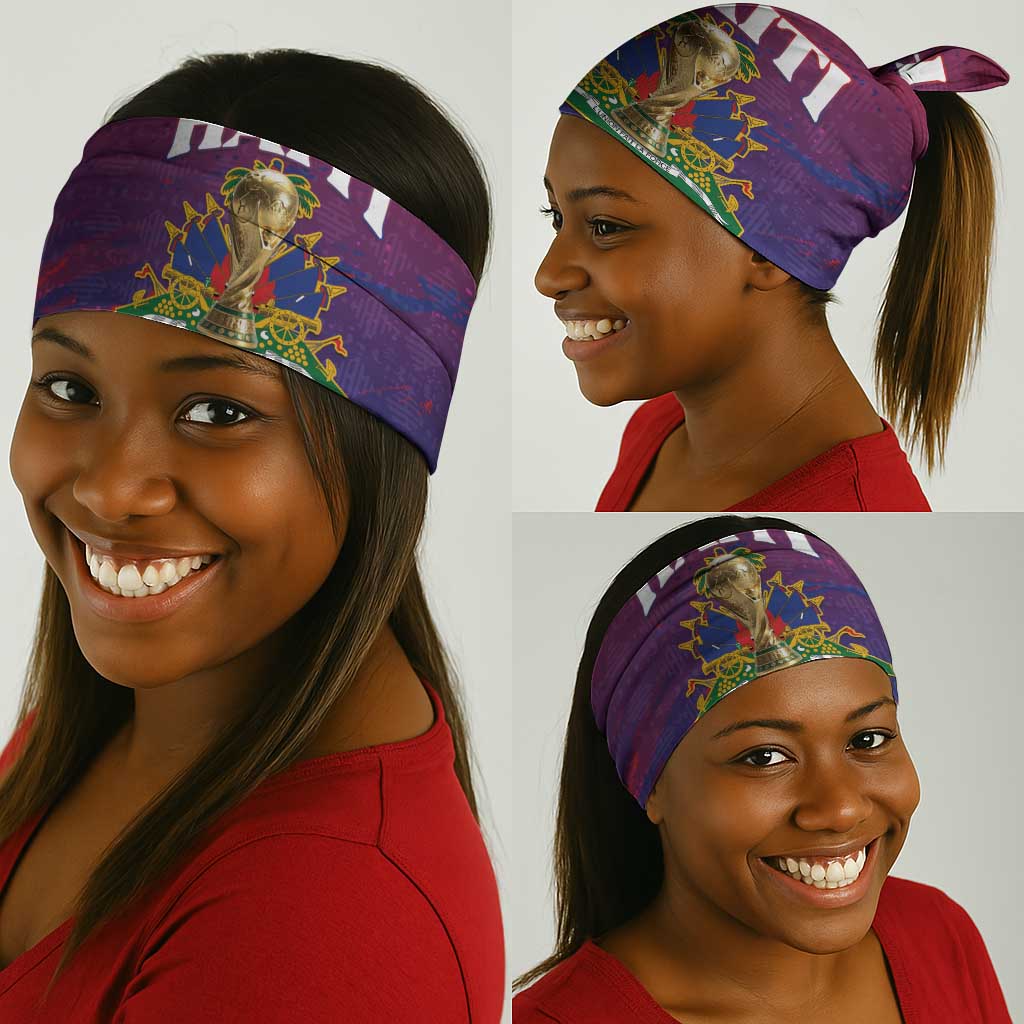 Afro-Haiti Football Neck Gaiter 2026 Nou Retounen Anko - African Pride