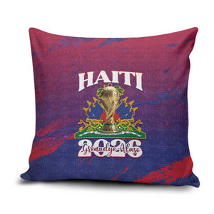 Afro-Haiti Football Pillow Cover 2026 Nou Retounen Anko - African Pride