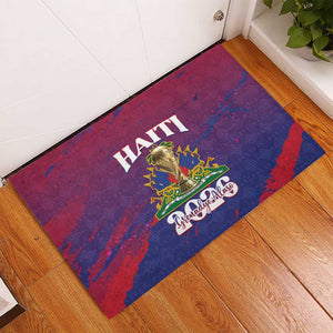 Afro-Haiti Football Rubber Doormat 2026 Nou Retounen Anko - African Pride