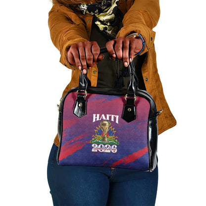 Afro-Haiti Football Shoulder Handbag 2026 Nou Retounen Anko - African Pride