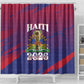 Afro-Haiti Football Shower Curtain 2026 Nou Retounen Anko - African Pride