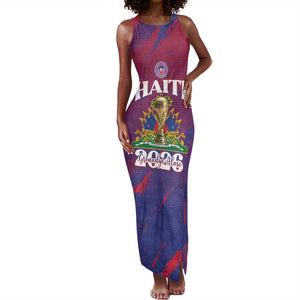 Personalized Afro-Haiti Football Tank Maxi Dress 2026 Nou Retounen Anko - African Pride