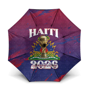 Afro-Haiti Football Umbrella 2026 Nou Retounen Anko - African Pride